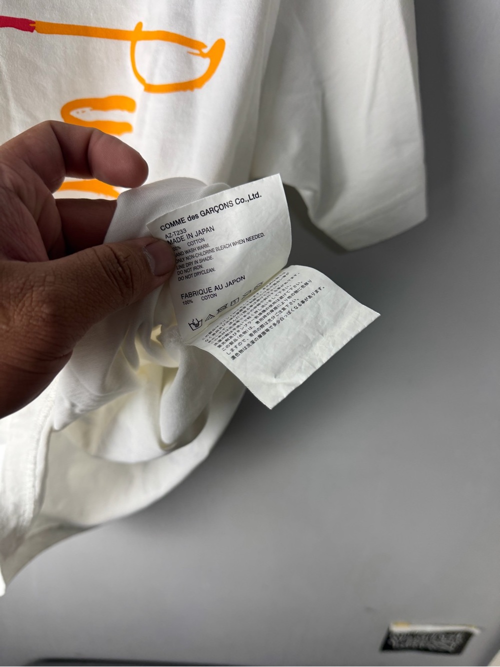 CDG Pure Tee - Picture 6 of 7